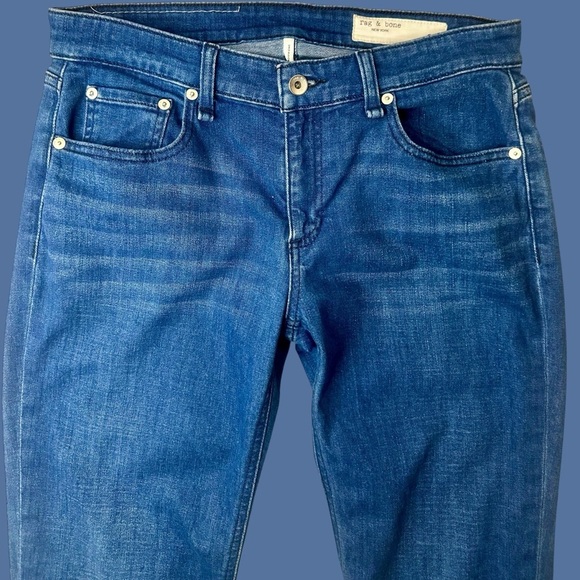 Rag & Bone ‘Dre Low-Rise Slim Fit Boyfriend’ Jeans in “Calimet” Wash Size 27 - Picture 6 of 16